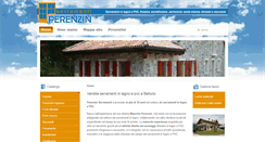 Desktop Screenshot of perenzinserramenti.it
